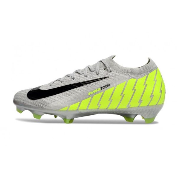 Chaussures de Football Nike Mercurial Vapor 16 Elite FG Gris Vert Noir