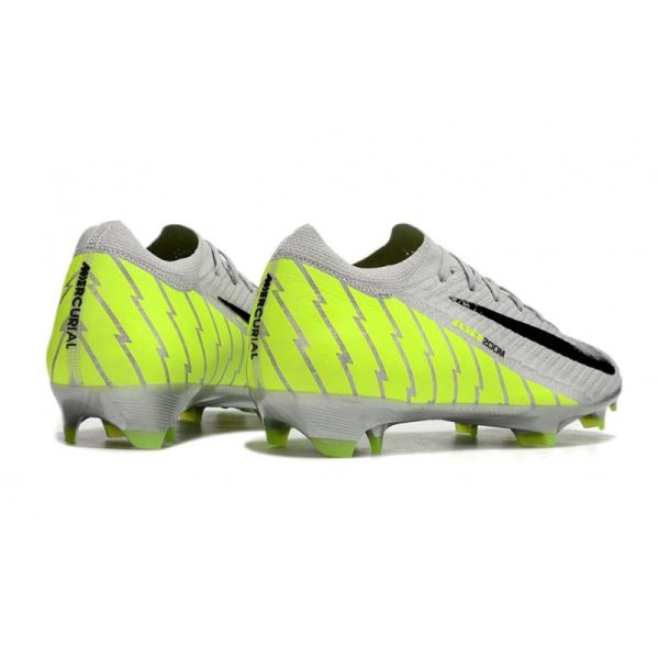 Chaussures de Football Nike Mercurial Vapor 16 Elite FG Gris Vert Noir
