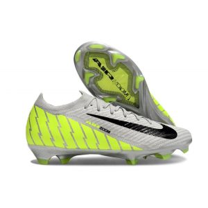 Chaussures de Football Nike Mercurial Vapor 16 Elite FG Gris Vert Noir