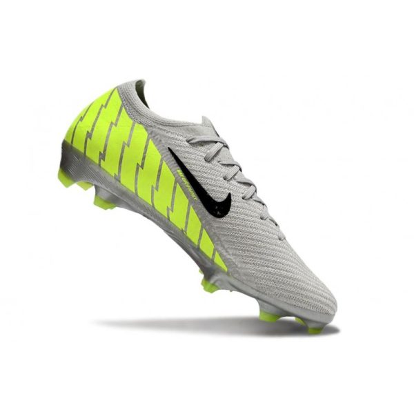 Chaussures de Football Nike Mercurial Vapor 16 Elite FG Gris Vert Noir