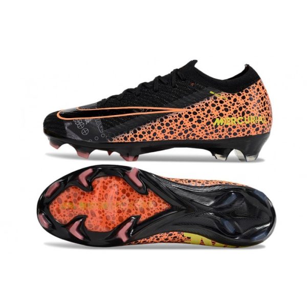 Chaussures de Football Nike Mercurial Vapor 16 Elite FG Noir Orange
