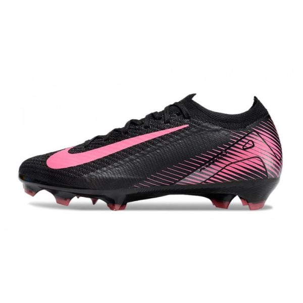 Chaussures de Football Nike Mercurial Vapor 16 Elite FG Noir Rose