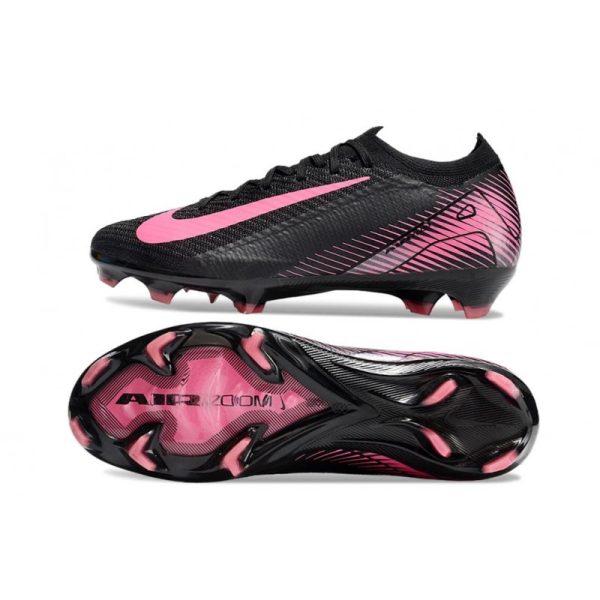 Chaussures de Football Nike Mercurial Vapor 16 Elite FG Noir Rose