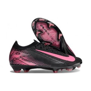 Chaussures de Football Nike Mercurial Vapor 16 Elite FG Noir Rose