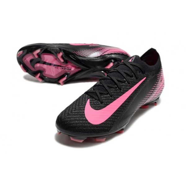 Chaussures de Football Nike Mercurial Vapor 16 Elite FG Noir Rose