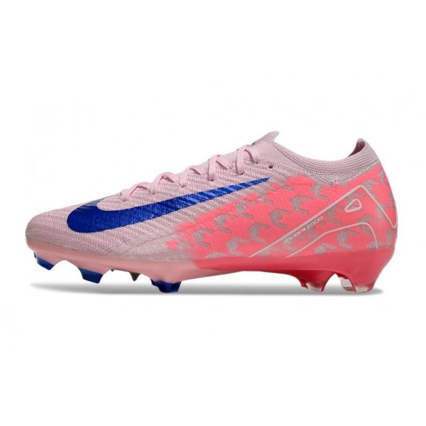 Chaussures de Football Nike Mercurial Vapor 16 Elite FG Rose Bleu