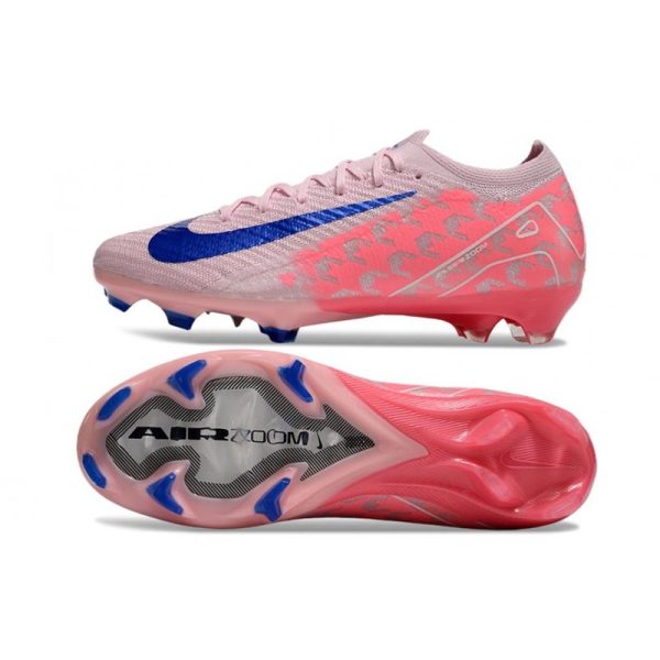 Chaussures de Football Nike Mercurial Vapor 16 Elite FG Rose Bleu