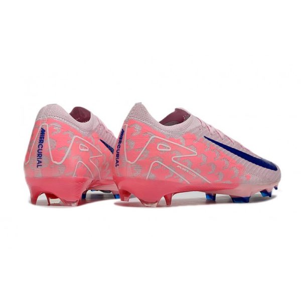 Chaussures de Football Nike Mercurial Vapor 16 Elite FG Rose Bleu
