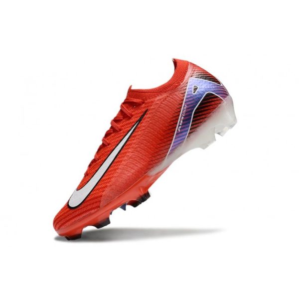 Chaussures de Football Nike Mercurial Vapor 16 Elite FG Rouge Blanc