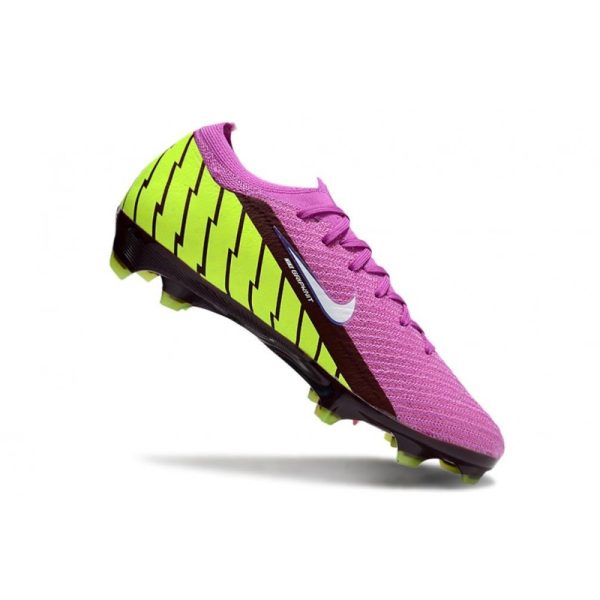 Chaussures de Football Nike Mercurial Vapor 16 Elite FG Violet Jaune Blanc