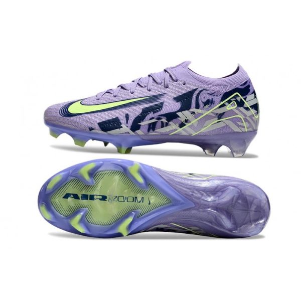 Chaussures de Football Nike Mercurial Vapor 16 Elite FG Violet Vert