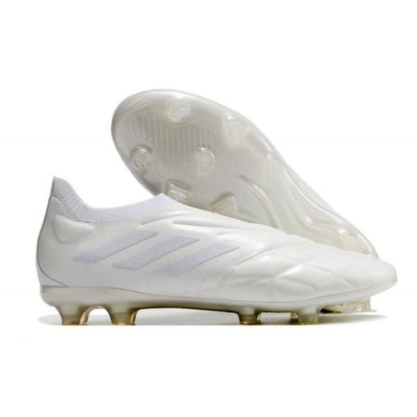 Chaussures de Football adidas Copa Pure + FG Blanc