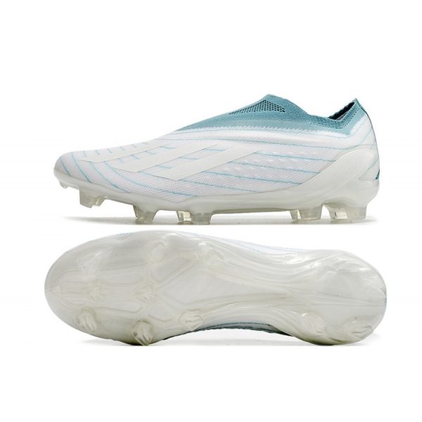 Chaussures de Football adidas Copa Pure + FG Blanc Gris Deux Bleu Seconde Main