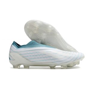Chaussures de Football adidas Copa Pure + FG Blanc Gris Deux Bleu Seconde Main