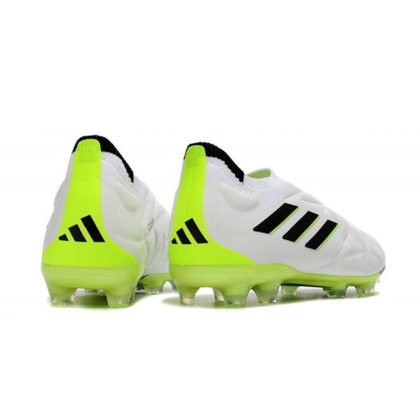 Chaussures de Football adidas Copa Pure + FG Blanc Noir Citron Lucide