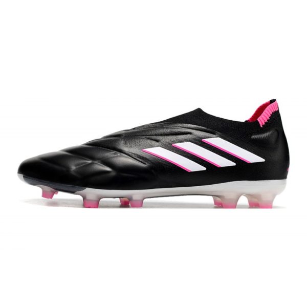 Chaussures de Football adidas Copa Pure + FG Noir Zero Met Rose Equipe Choc