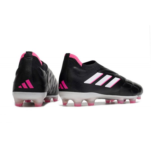Chaussures de Football adidas Copa Pure + FG Noir Zero Met Rose Equipe Choc