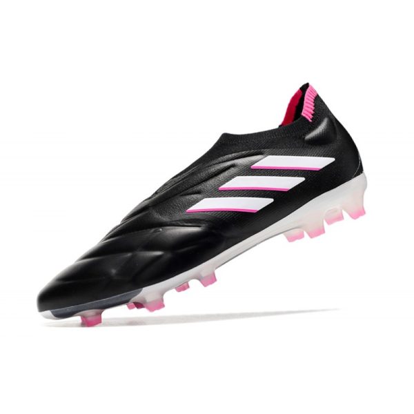 Chaussures de Football adidas Copa Pure + FG Noir Zero Met Rose Equipe Choc