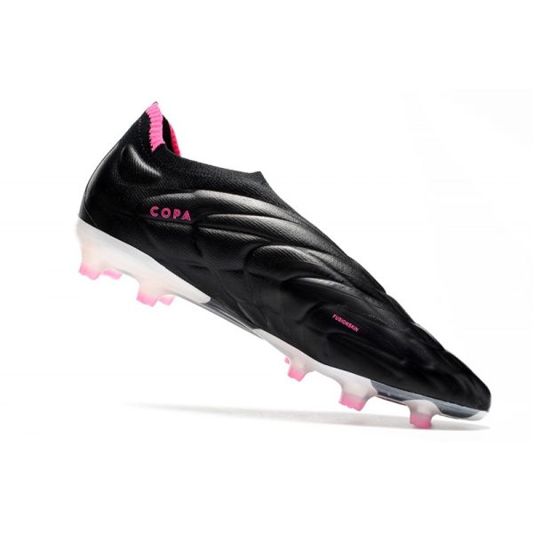 Chaussures de Football adidas Copa Pure + FG Noir Zero Met Rose Equipe Choc