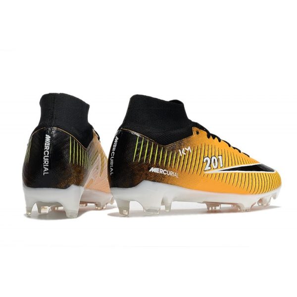 Crampon Nike Zoom Mercurial Superfly IX Elite FG Jaune Noir