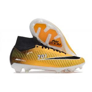Crampon Nike Zoom Mercurial Superfly IX Elite FG Jaune Noir