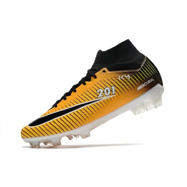 Crampon Nike Zoom Mercurial Superfly IX Elite FG Jaune Noir