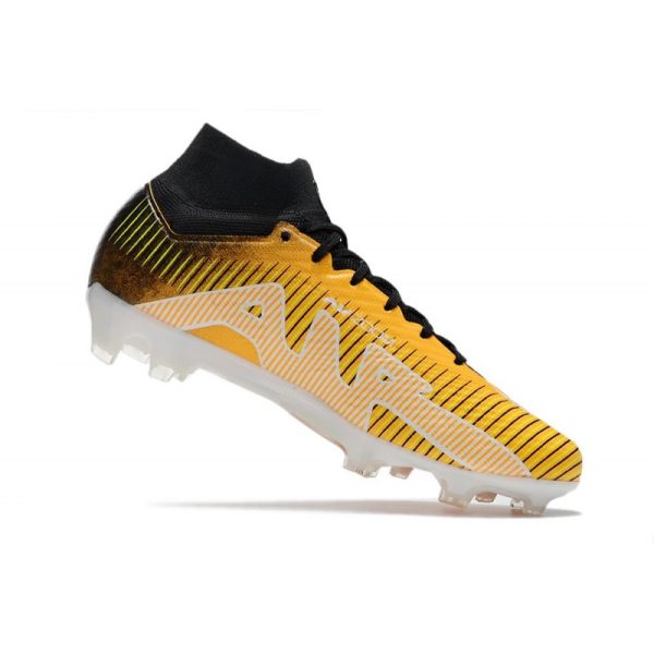 Crampon Nike Zoom Mercurial Superfly IX Elite FG Jaune Noir