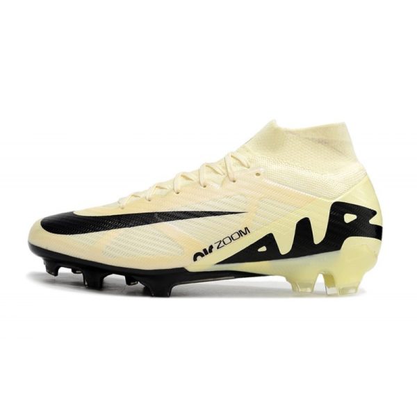 Crampon Nike Zoom Mercurial Superfly IX Elite FG Mad Ready - Lemonade Noir