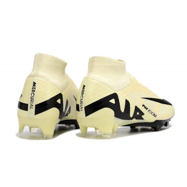 Crampon Nike Zoom Mercurial Superfly IX Elite FG Mad Ready - Lemonade Noir