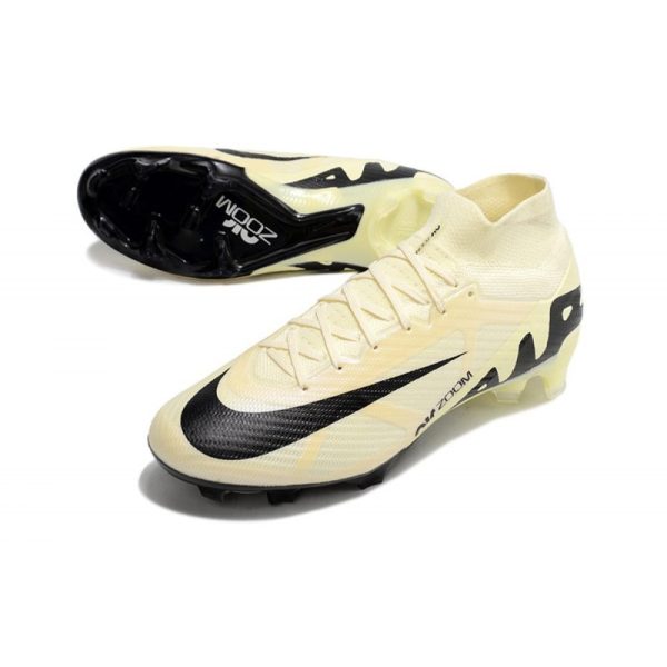 Crampon Nike Zoom Mercurial Superfly IX Elite FG Mad Ready - Lemonade Noir