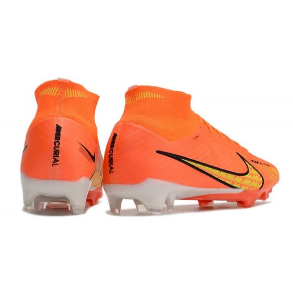 Crampon Nike Zoom Mercurial Superfly IX Elite FG Orange Jaune