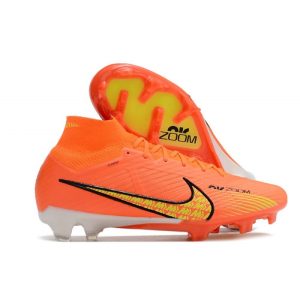 Crampon Nike Zoom Mercurial Superfly IX Elite FG Orange Jaune