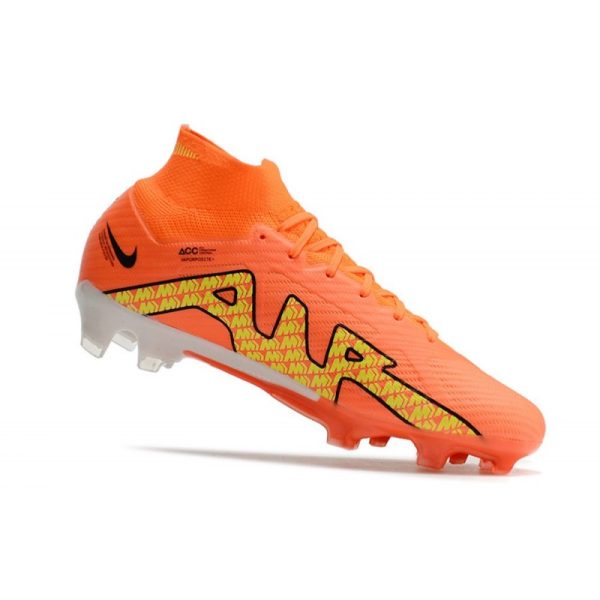 Crampon Nike Zoom Mercurial Superfly IX Elite FG Orange Jaune