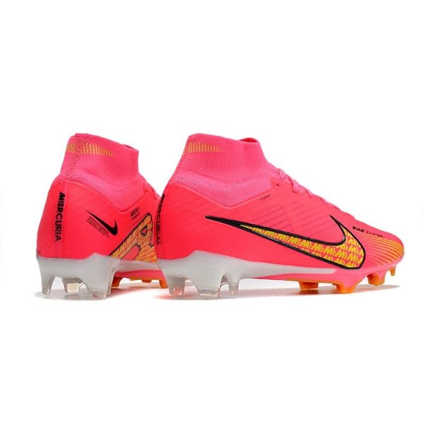 Crampon Nike Zoom Mercurial Superfly IX Elite FG Rosa Or