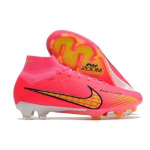 Crampon Nike Zoom Mercurial Superfly IX Elite FG Rosa Or