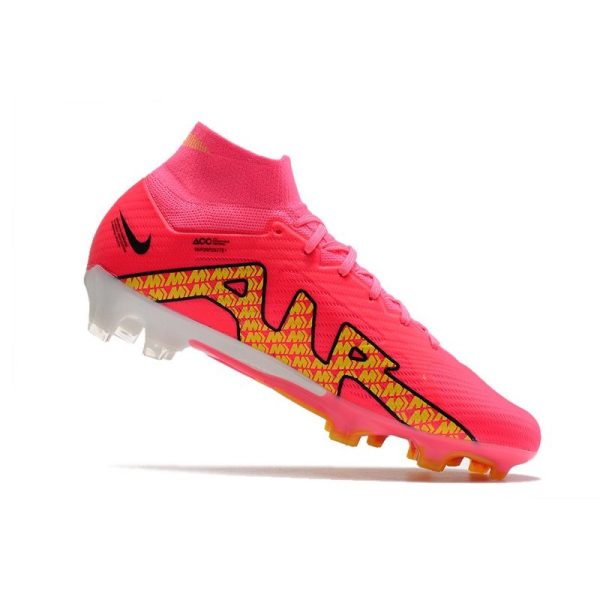 Crampon Nike Zoom Mercurial Superfly IX Elite FG Rosa Or