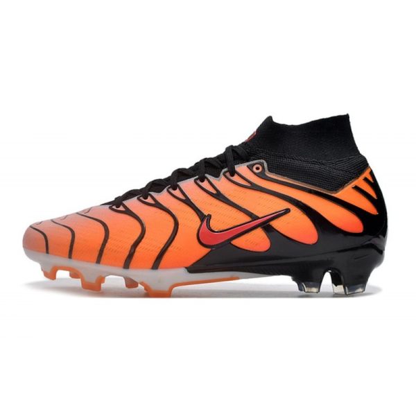 Crampon Nike Zoom Mercurial Superfly IX Elite FG TN Orange Noir