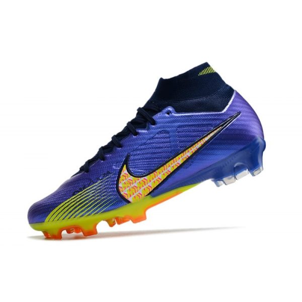 Crampon Nike Zoom Mercurial Superfly IX Elite FG Violet Jaune