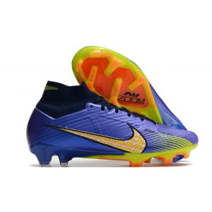 Crampon Nike Zoom Mercurial Superfly IX Elite FG Violet Jaune