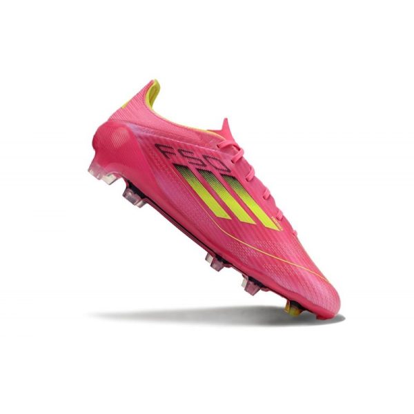 Crampon de Foot Adidas F50 Elite FG Rose Jaune