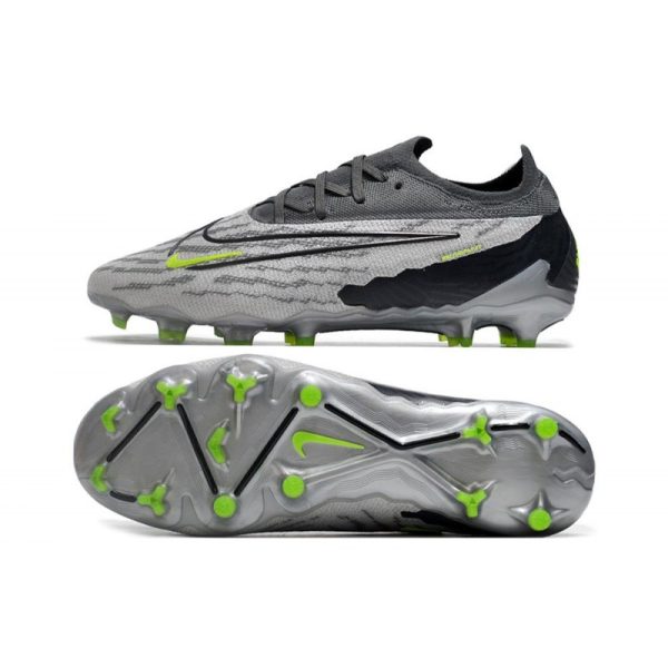 Crampons Nike Phantom GX Elite FG Gris Noir