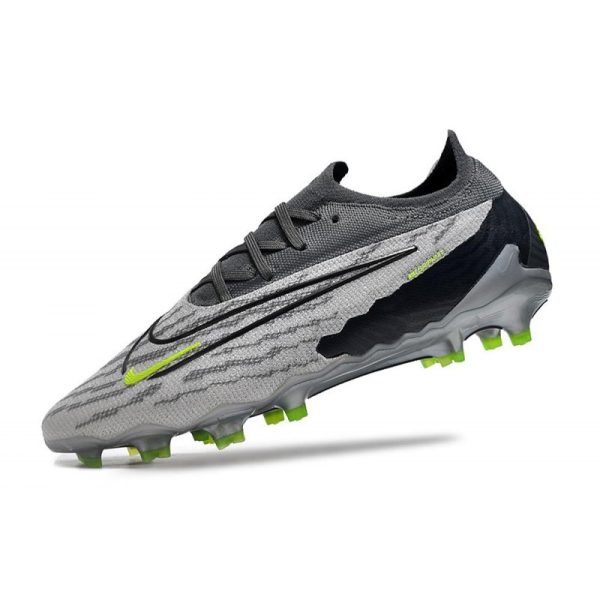 Crampons Nike Phantom GX Elite FG Gris Noir