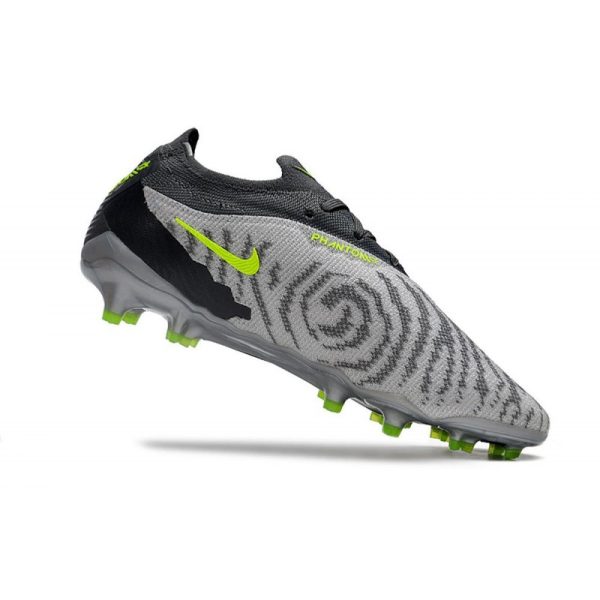 Crampons Nike Phantom GX Elite FG Gris Noir