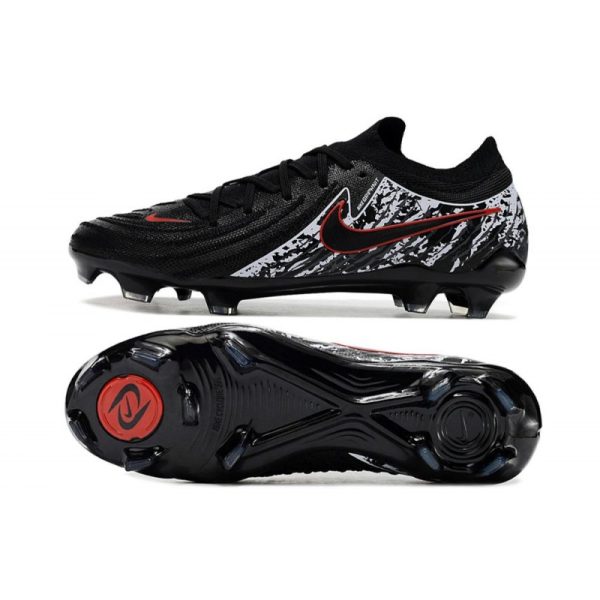 Crampons Nike Phantom GX Elite FG Noir Blanc Rouge