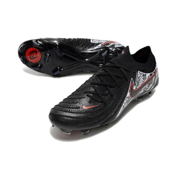 Crampons Nike Phantom GX Elite FG Noir Blanc Rouge