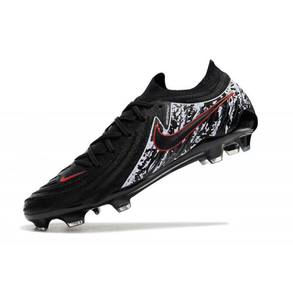 Crampons Nike Phantom GX Elite FG Noir Blanc Rouge