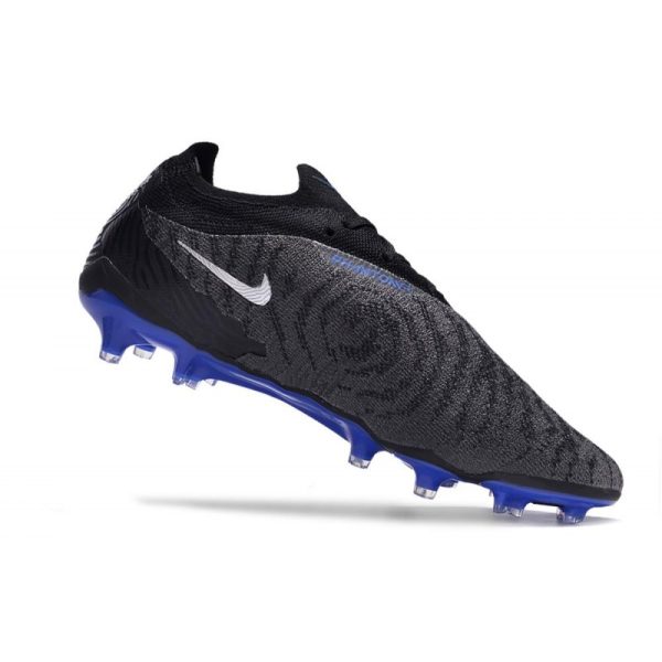 Crampons Nike Phantom GX Elite FG Noir Chrome Hyper Royal