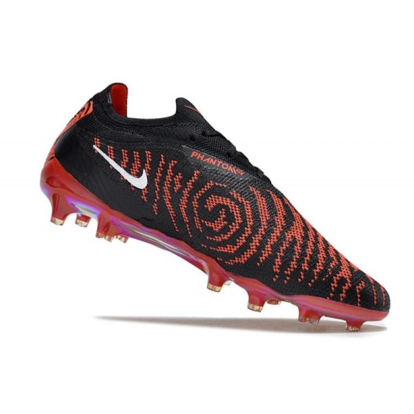Crampons Nike Phantom GX Elite FG Noir Cramoisi Blanc