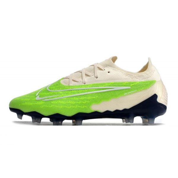 Crampons Nike Phantom GX Elite FG Vert Blanc