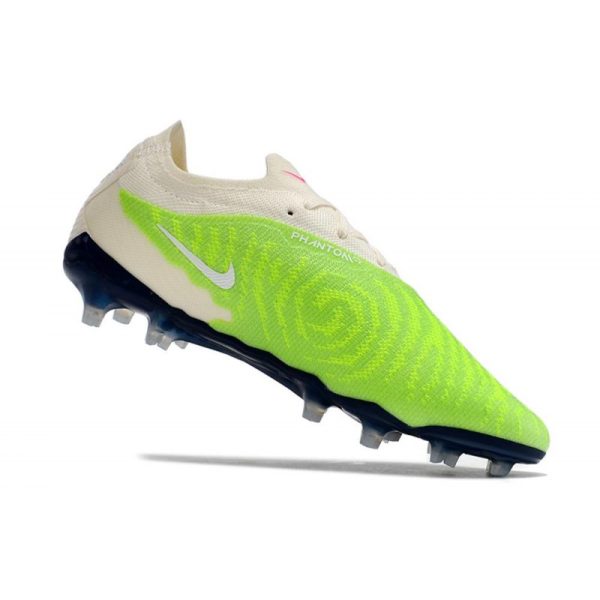 Crampons Nike Phantom GX Elite FG Vert Blanc
